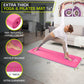Extra Thick Yoga Mat 71 x 24 - 0.5 Non-Slip Exercise Mat