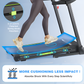 FYC 3.5HP Folding Treadmill - 330 LB Capacity, 12 Programs, Home Cardio Machine