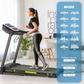 FYC 3.5HP Folding Treadmill - 330 LB Capacity, 12 Programs, Home Cardio Machine