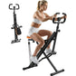 Foldable Squat Machine for Home, Adjustable Resistance, 330 lb