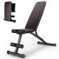 Foldable Weight Bench for Full Body Workout Bench Press, 660LBS Adjustable Weight Bench with 8 Positions Incline Decline Bench for Home Gym Fitness Strength Training
