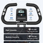 Folding Exercise Bike Magnetic 16 Levels Resistance 300 lbs