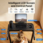 Folding Treadmill with 15% Auto Incline, 2.5 HP Motor, 300 lb Capacity, App-Connected Display for Home Workouts