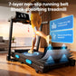 Folding Treadmill with 15% Auto Incline, 2.5 HP Motor, 300 lb Capacity, App-Connected Display for Home Workouts