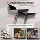 Folding Treadmill with 20% Auto Incline, 400 lb Capacity, 3.5 HP Motor, 9.5 MPH Wide Belt & Adjustable Handrails