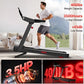 Folding Treadmill with 20% Auto Incline, 400 lb Capacity, 3.5 HP Motor, 9.5 MPH Wide Belt & Adjustable Handrails