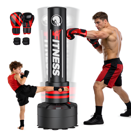 Freestanding Boxing Punching Bag 70 Inch with Gloves