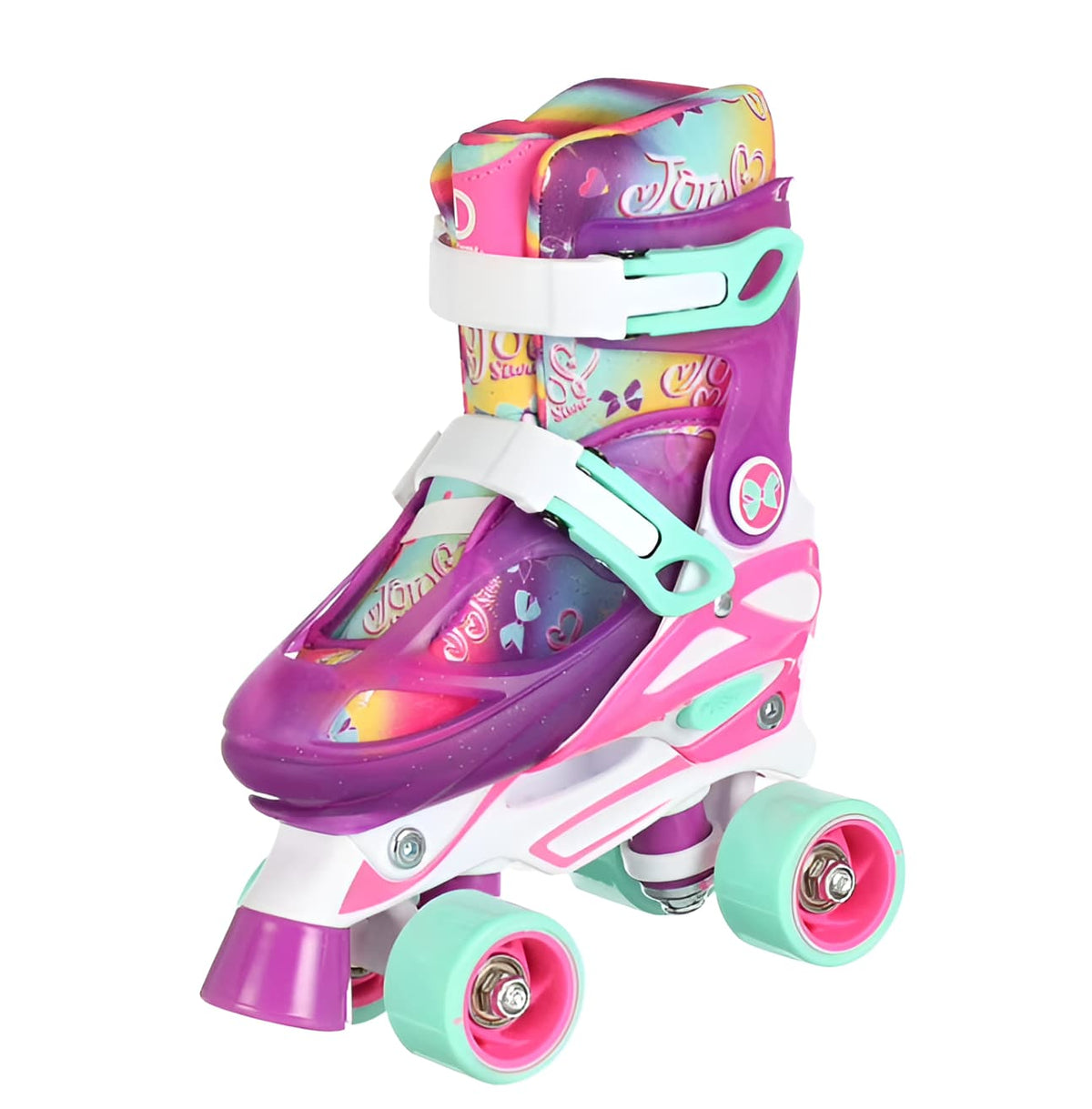 Girls 2-in-1 Convertible Roller Inline Skates