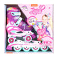 Girls 2-in-1 Convertible Roller Inline Skates