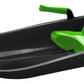 Gizmo Tron Mystic Green, Sitting Snow Sled with Hand Brakes, 120 Lbs , for Kids Ages 3+