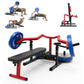 Home Gym Station, Workout Station with 150LBS Weight Stack, Home Gym Equipment for All Body Training.