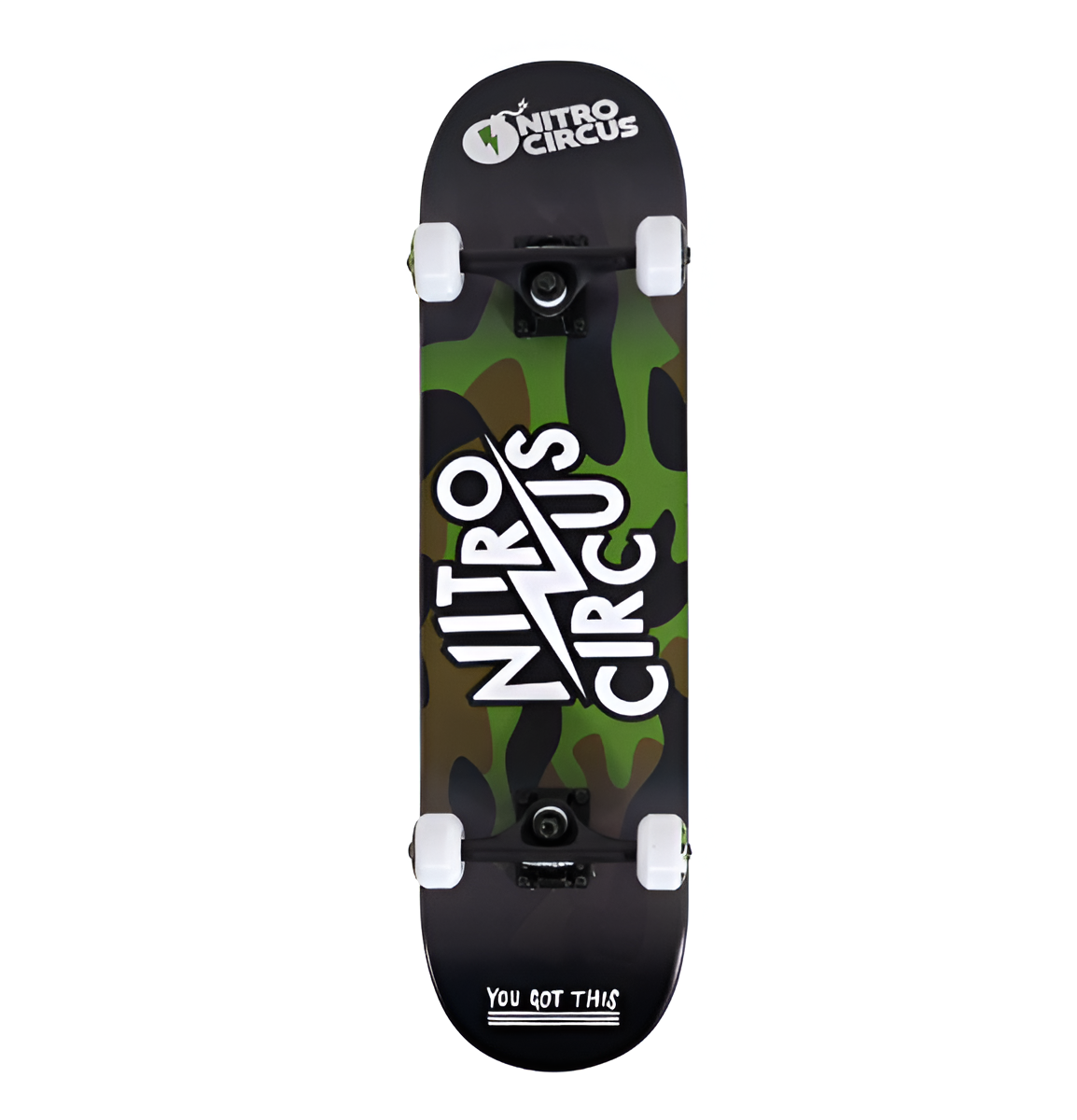 Hyper Nitro Circus 9-Ply Maple Skateboard Military Style