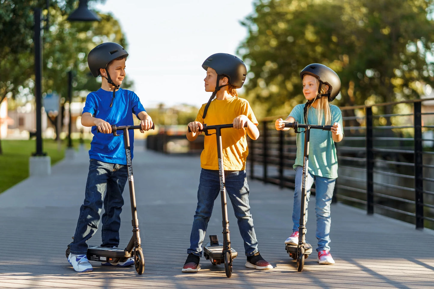 Hyper Toys 12V Jammer Electric Scooter Ride on for Kids, 10 Mph Max Speed, for Ages 8+