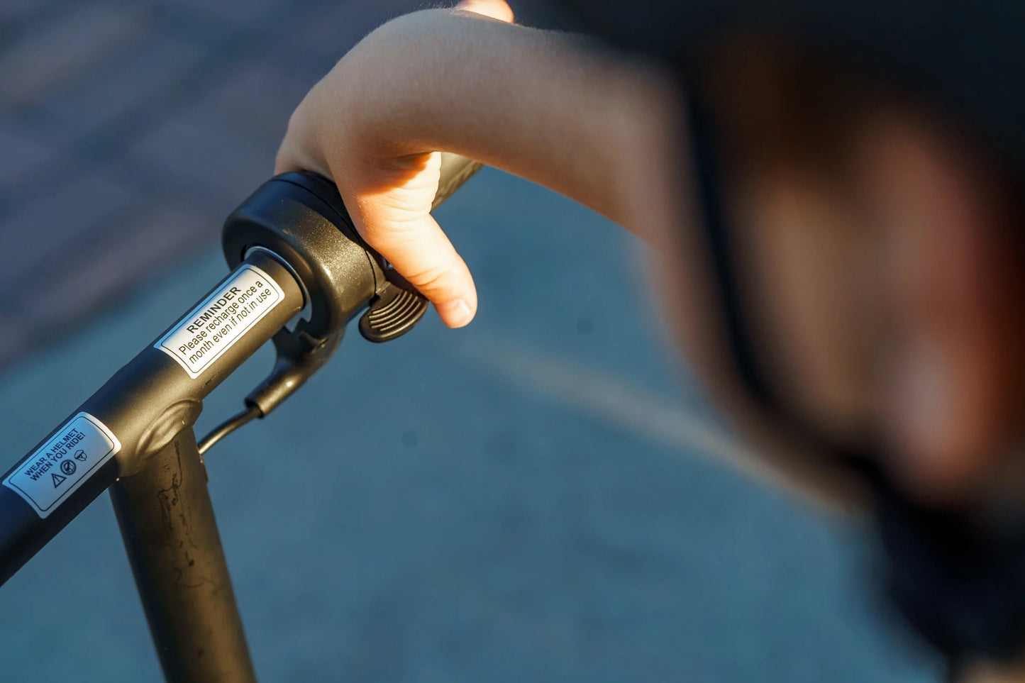 Hyper Toys 12V Jammer Electric Scooter Ride on for Kids, 10 Mph Max Speed, for Ages 8+