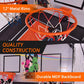 Indoor Basketball Arcade Game Double Electronic Hoops Shot 2 Player W/4 Balls