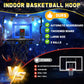 Indoor Basketball Hoop for Kids, Mini Basketball Hoop with Electronic Scoreboard, Sounds, over the Door Basketball Game Toys Gifts 3 Balls for Kids & Adults