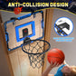 Indoor Basketball Hoop for Kids, Mini Basketball Hoop with Electronic Scoreboard, Sounds, over the Door Basketball Game Toys Gifts 3 Balls for Kids & Adults