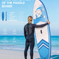 Inflatable Paddle Board Stand up Paddle Board 6 in Thick with Sup Accessories and Carry Bag and Fast Pumping for Adults and Youth