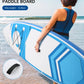 Inflatable Paddle Board Stand up Paddle Board 6 in Thick with Sup Accessories and Carry Bag and Fast Pumping for Adults and Youth