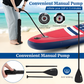 Inflatable SUP Board 10’ – Stand Up Paddle Board with Paddle, Pump & Accessories