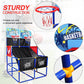 Kids Basketball Hoop Arcade Game with 6 Balls & Pump – Ages 3-6