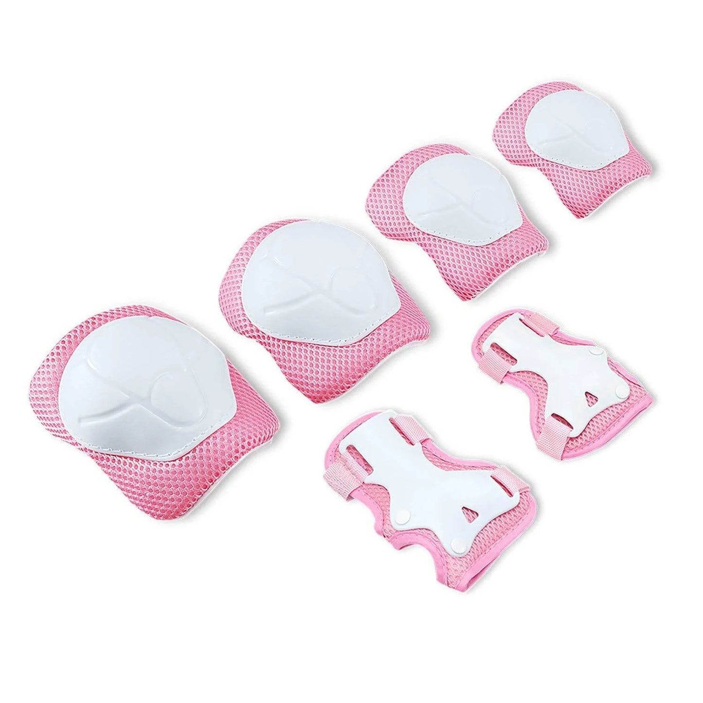 Kids Protective Gear Set Knee Pads for Kids 2-8 Years Toddler Knee and Elbow Pads with Wrist Guards 3 in 1 for Skating Cycling Bike Rollerblading Scooter