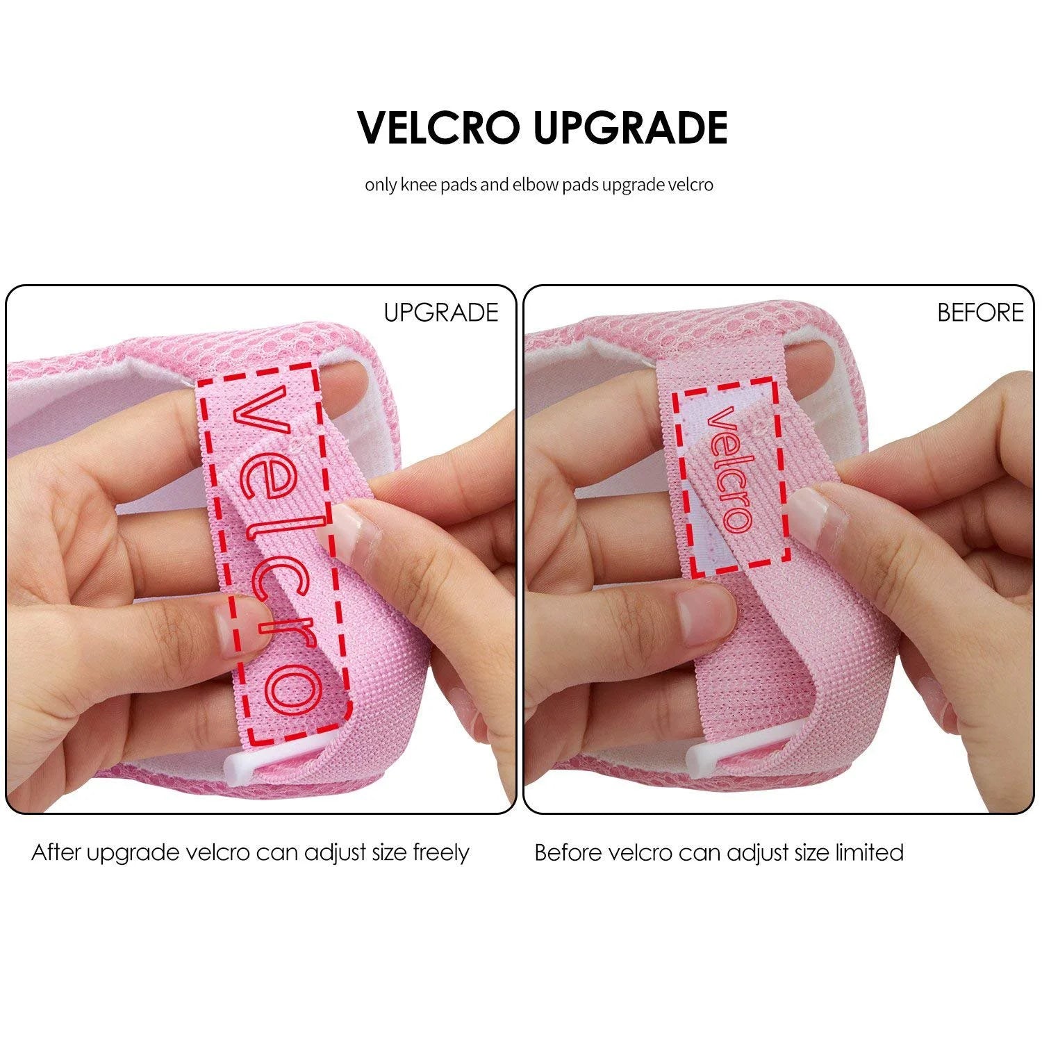 Kids Protective Gear Set Knee Pads for Kids 2-8 Years Toddler Knee and Elbow Pads with Wrist Guards 3 in 1 for Skating Cycling Bike Rollerblading Scooter