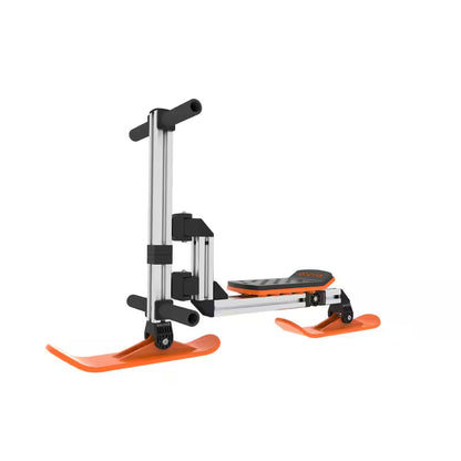 Kids Ski Car with 4 Orange Snowboard Accessories, Integral Molding