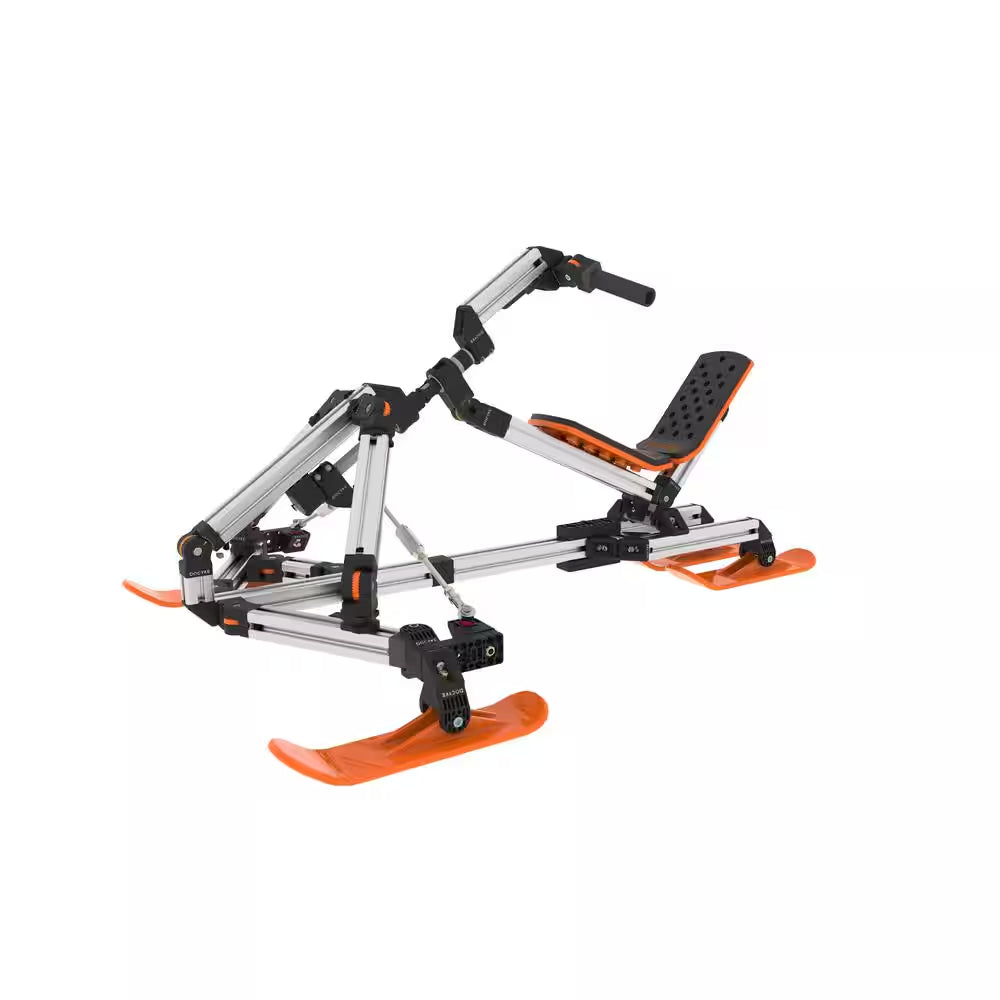 Kids Ski Car with 4 Orange Snowboard Accessories, Integral Molding