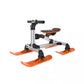 Kids Ski Car with 4 Orange Snowboard Accessories, Integral Molding