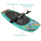 Kneeboard with Hook for Knee Surfing Boating Waterboarding, Aqua