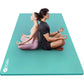 Large Yoga Mat 78X51" 10Mm Thick NBR Foam Exercise Mats for Home/Gym Fitness Workout, Blue