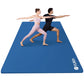Large Yoga Mat 78X51" 10Mm Thick NBR Foam Exercise Mats for Home/Gym Fitness Workout, Blue