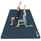 Large Yoga Mat 78X51" 10Mm Thick NBR Foam Exercise Mats for Home/Gym Fitness Workout, Blue
