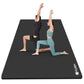 Large Yoga Mat 78X51" 10Mm Thick NBR Foam Exercise Mats for Home/Gym Fitness Workout, Blue