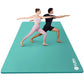 Large Yoga Mat 78X51" 10Mm Thick NBR Foam Exercise Mats for Home/Gym Fitness Workout, Blue