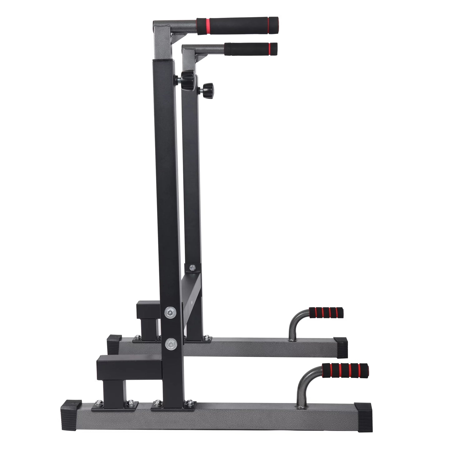 Multi-Function Home Gym Exercise Fitness Dip Stand, Black