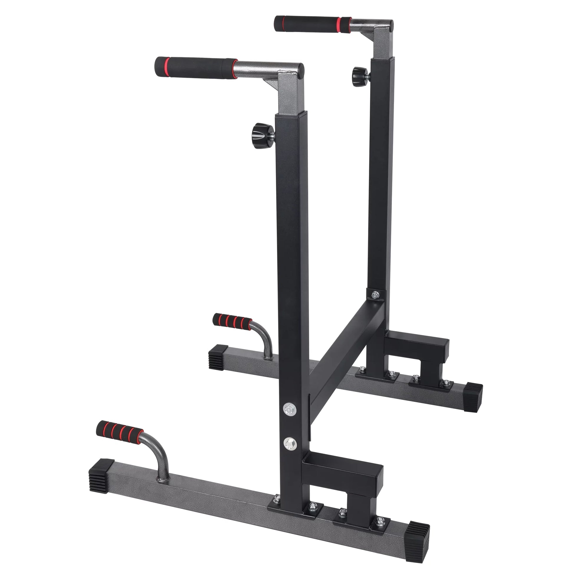 Multi-Function Home Gym Exercise Fitness Dip Stand, Black