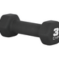 Neoprene Dumbbell – Black Single | 2–15 lb