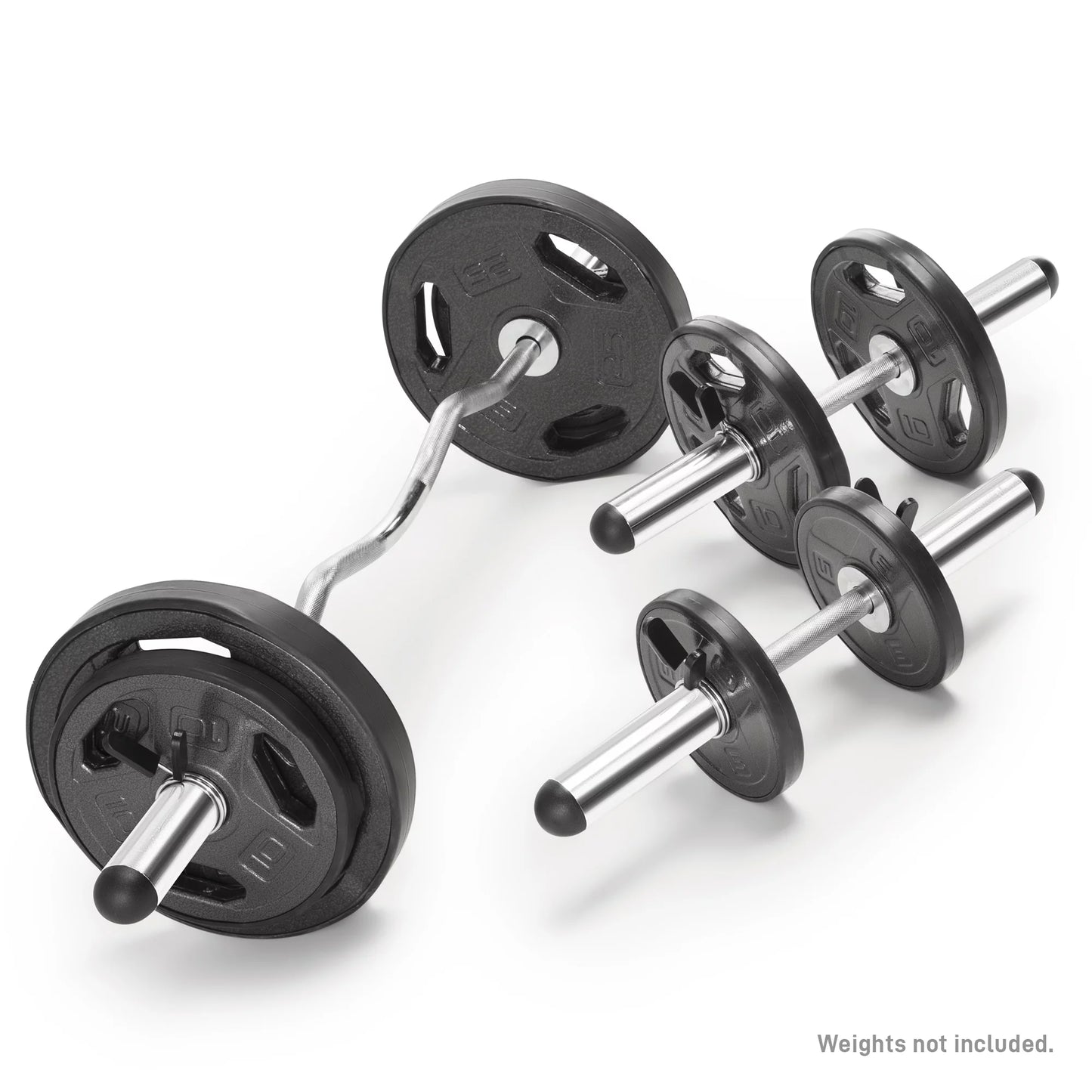 Olympic Curl Bar and Dumbbell Handle Combo ODC-21