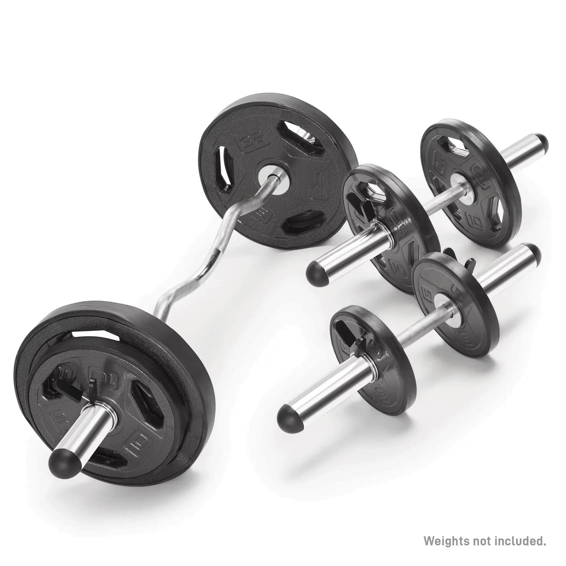 Olympic Curl Bar and Dumbbell Handle Combo ODC-21