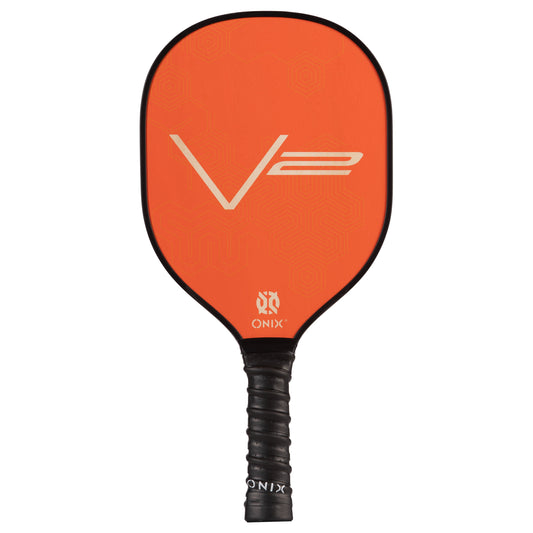 V2 Pickleball Paddle, Orange, Baltic Birch Wood, New, 8 Oz