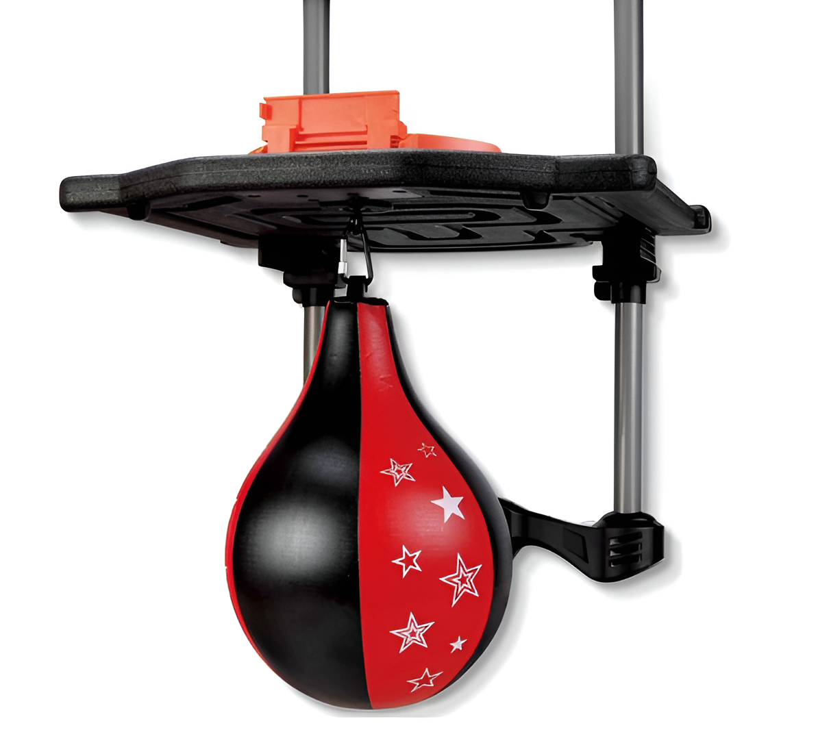 2-in-1 Over-the-Door Basketball & Speed Bag Combo