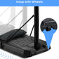 Portable Basketball Hoop - Adjustable 7.5ft to 10ft with 44" Backboard