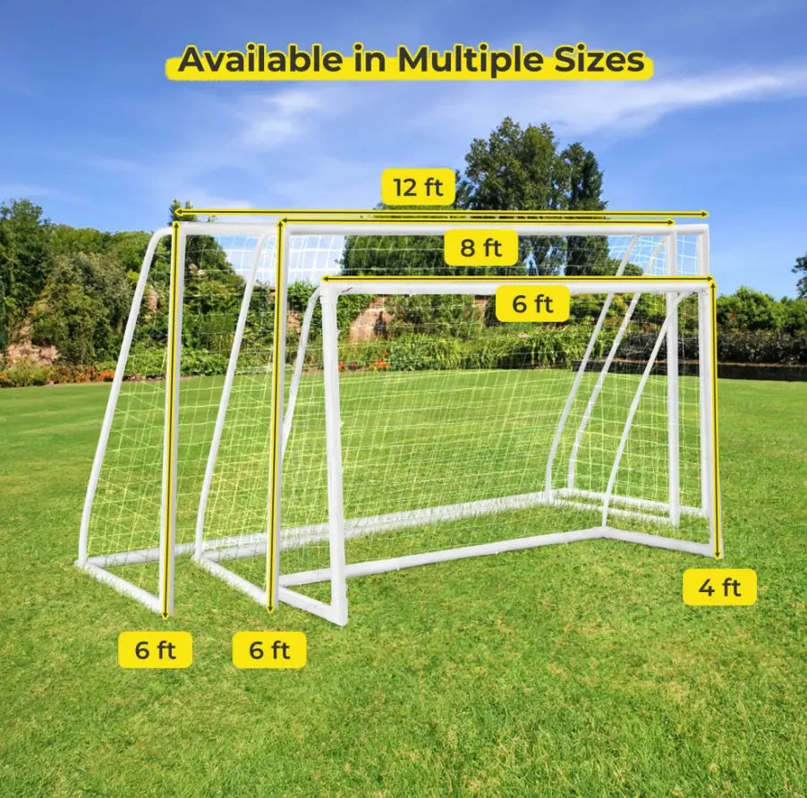 Portable Soccer Goal with Net and Training Cones