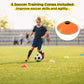 Portable Soccer Goal with Net and Training Cones