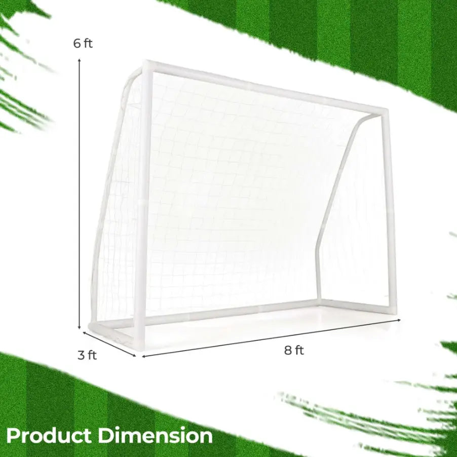 Portable Soccer Goal with Net and Training Cones