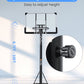 Portable Basketball Hoop Goal Basketball Hoop System Height Adjustable 7 Ft 6 in 10 Ft with 44 Inch Indoor Outdoor PVC Backboard Material
