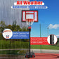 Portable Basketball Hoop System 5 Ft. to 10 Ft. Adjustable with Weight Bag Wheels Outdoor