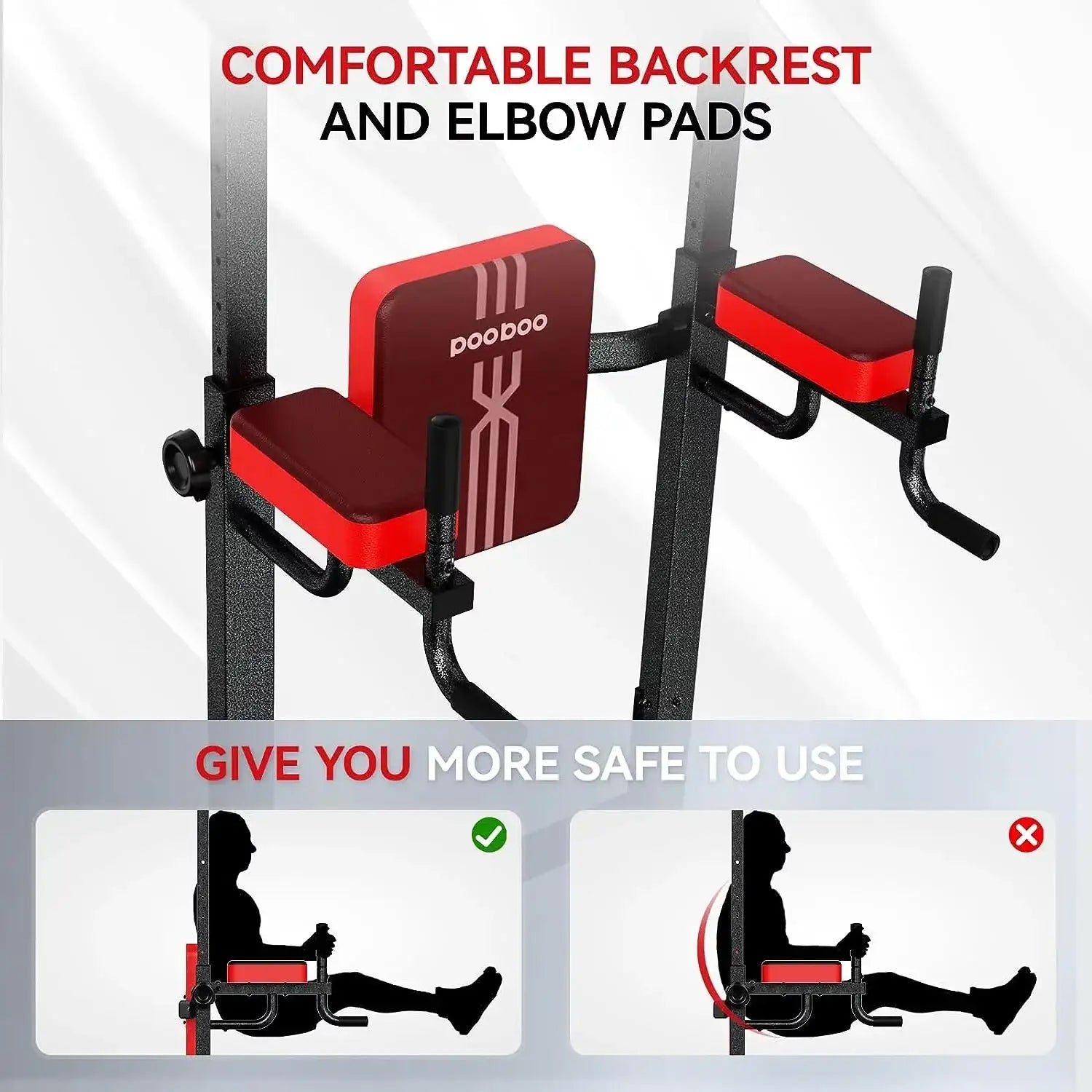 Power Tower Multi Function Dip Station Pull Up Bar